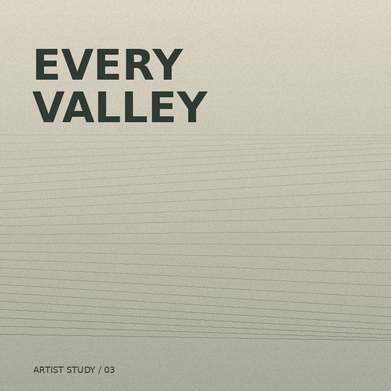 Concept cover art Every Valley